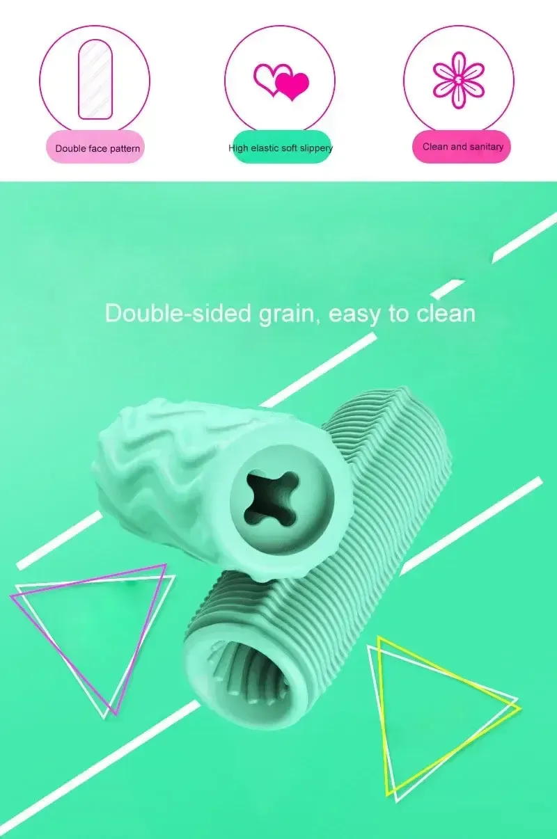 masturbador bolsillo silicona roja facil limpiar