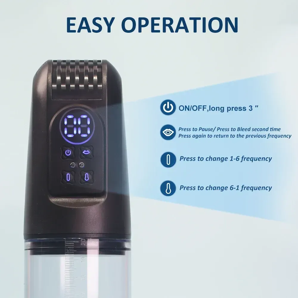 masturbador con 6 niveles de succion