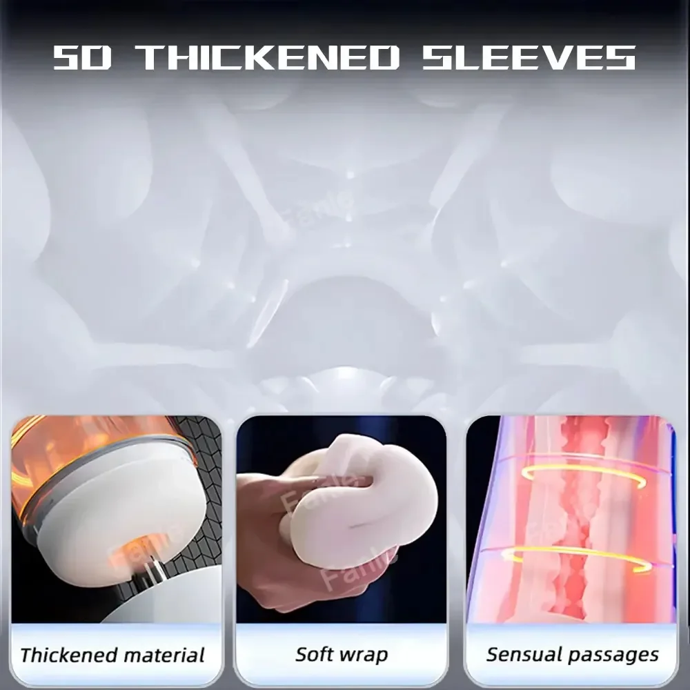 masturbador con estimulación realista