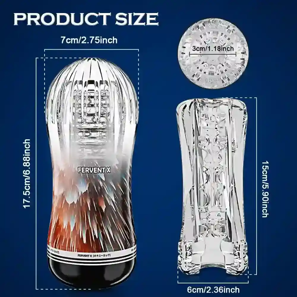 masturbador con forma de vagina realista