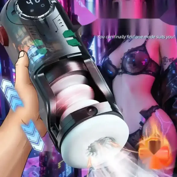 masturbador con funda tpe y textura 3d