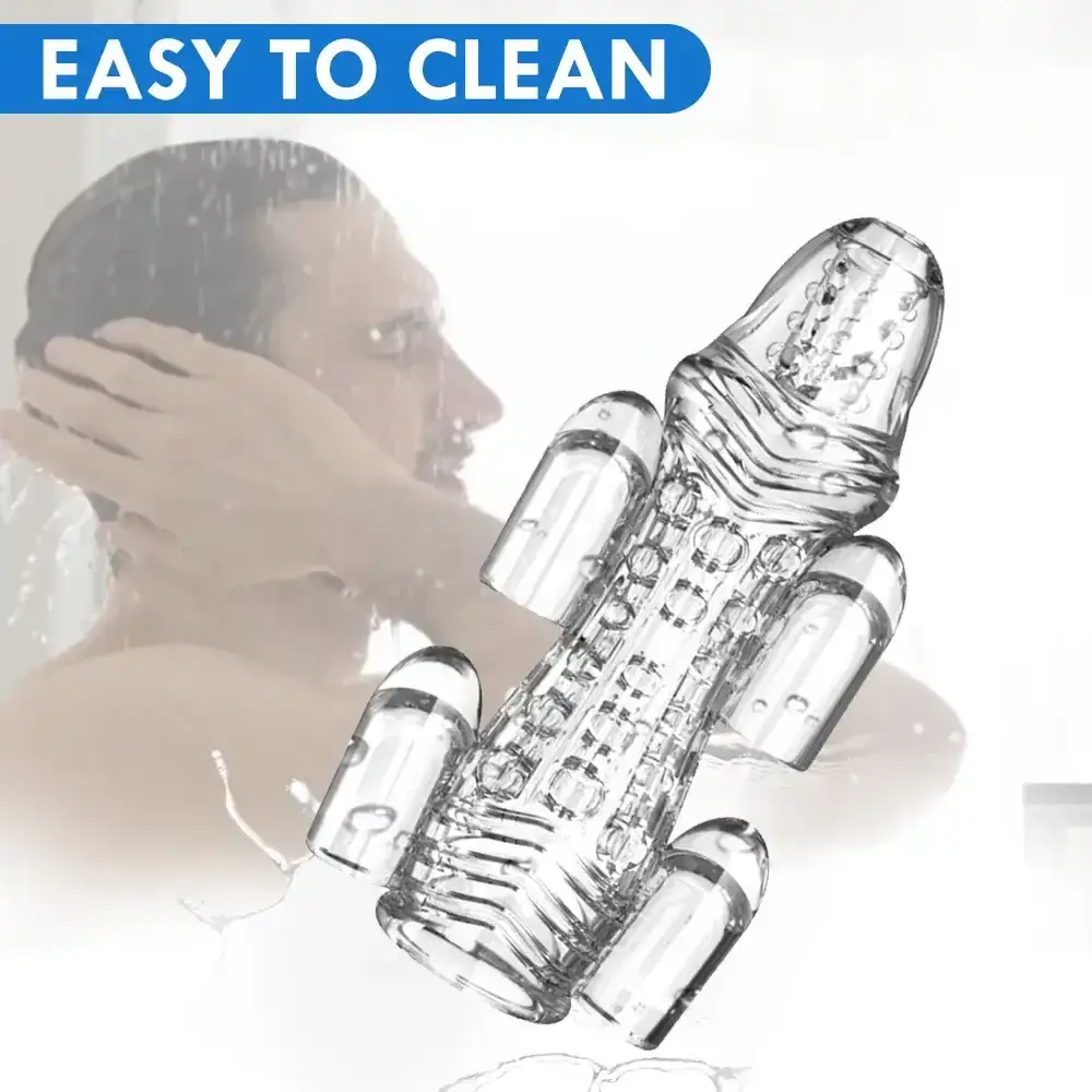 masturbador de glande usb con vibracion