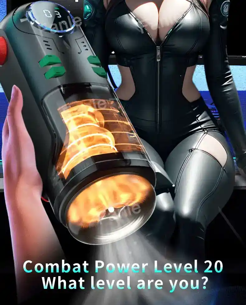 masturbador electrico con diseno ergonomico