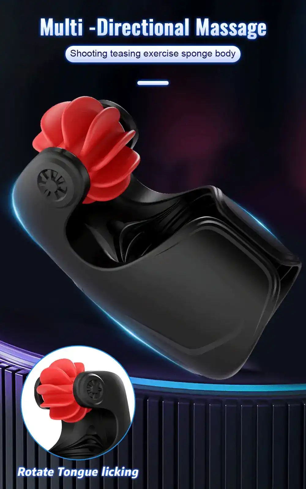 masturbador glande silicona medica estimulante