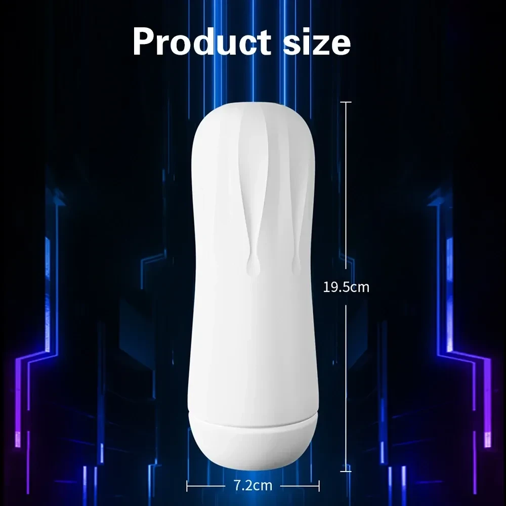 masturbador hombre silicona recargable usb