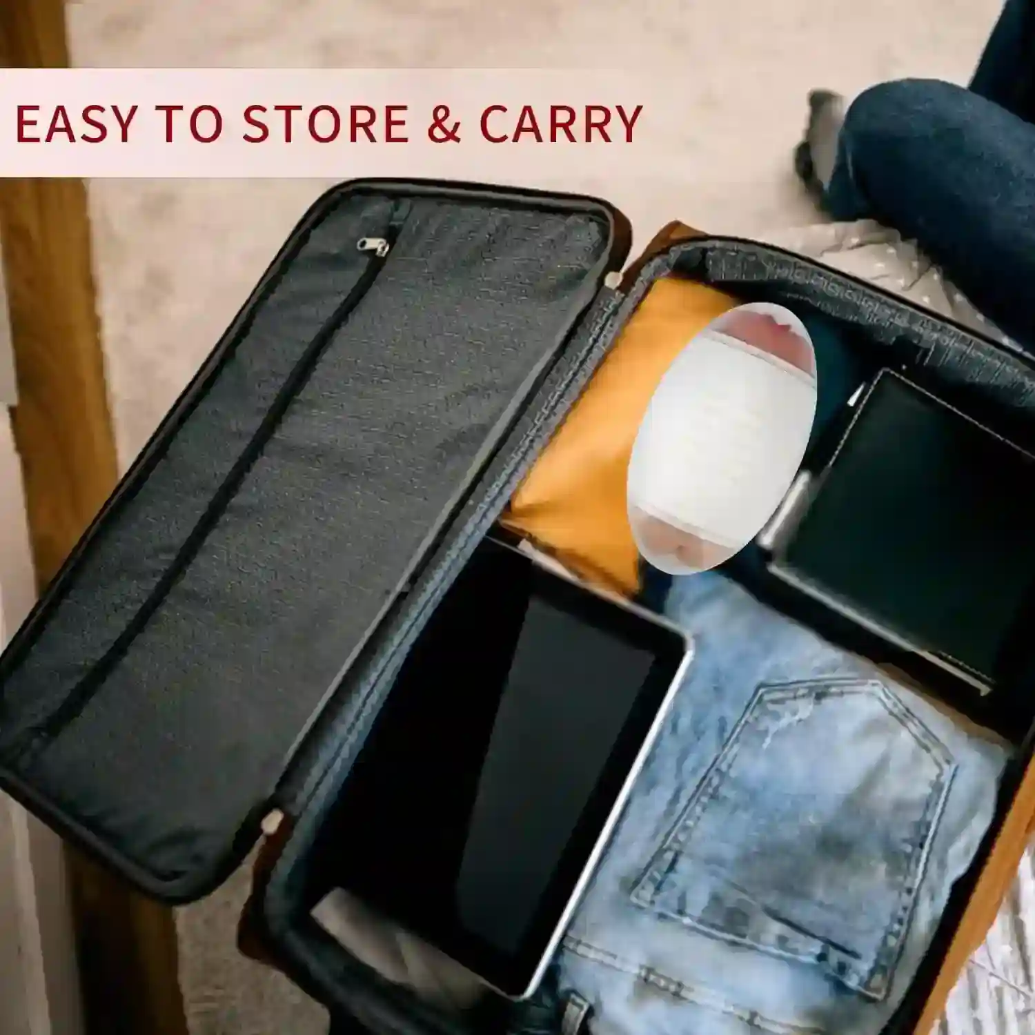 masturbador huevo realista para viaje