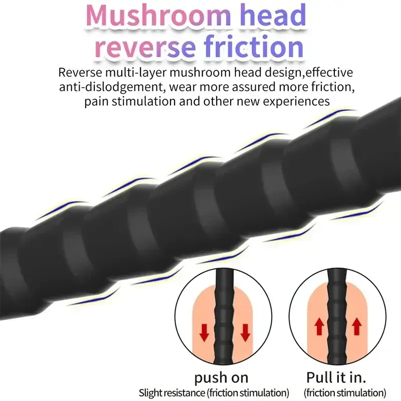 masturbador masculino con inserto uretral