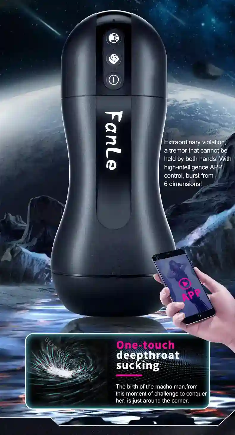 masturbador masculino con succion suave