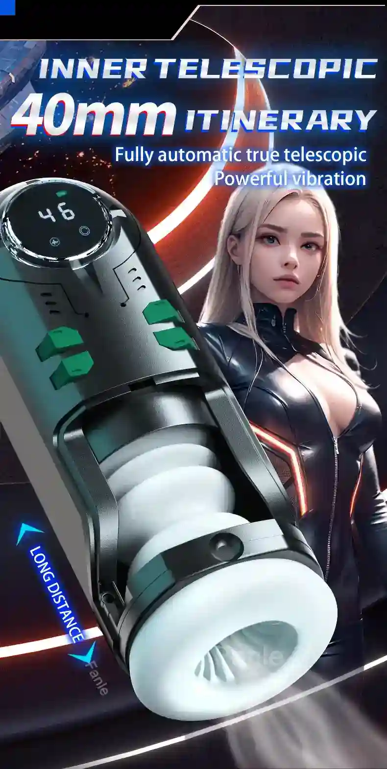 masturbador masculino electrico con calor