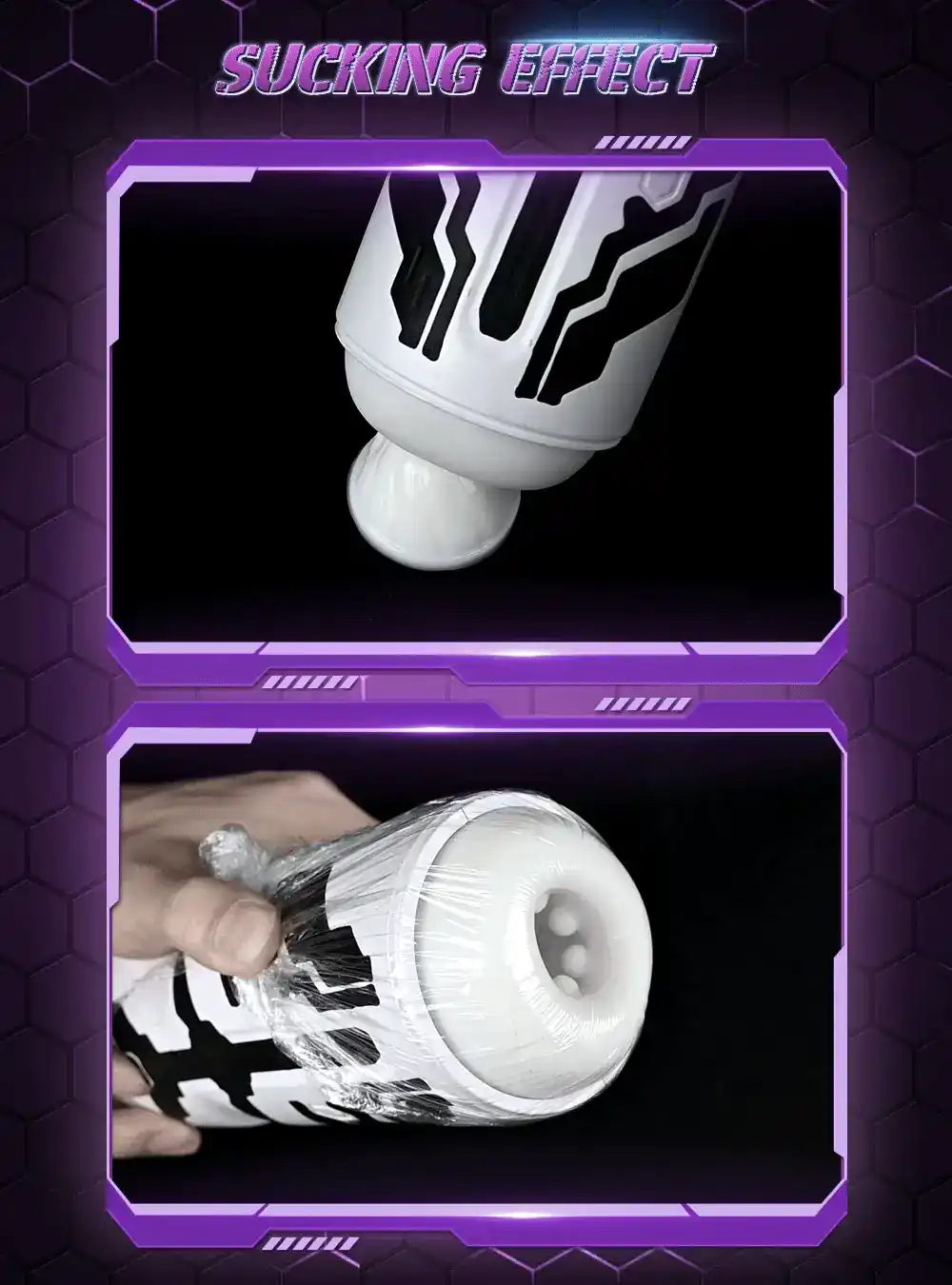 masturbador masculino silicona adaptable suave