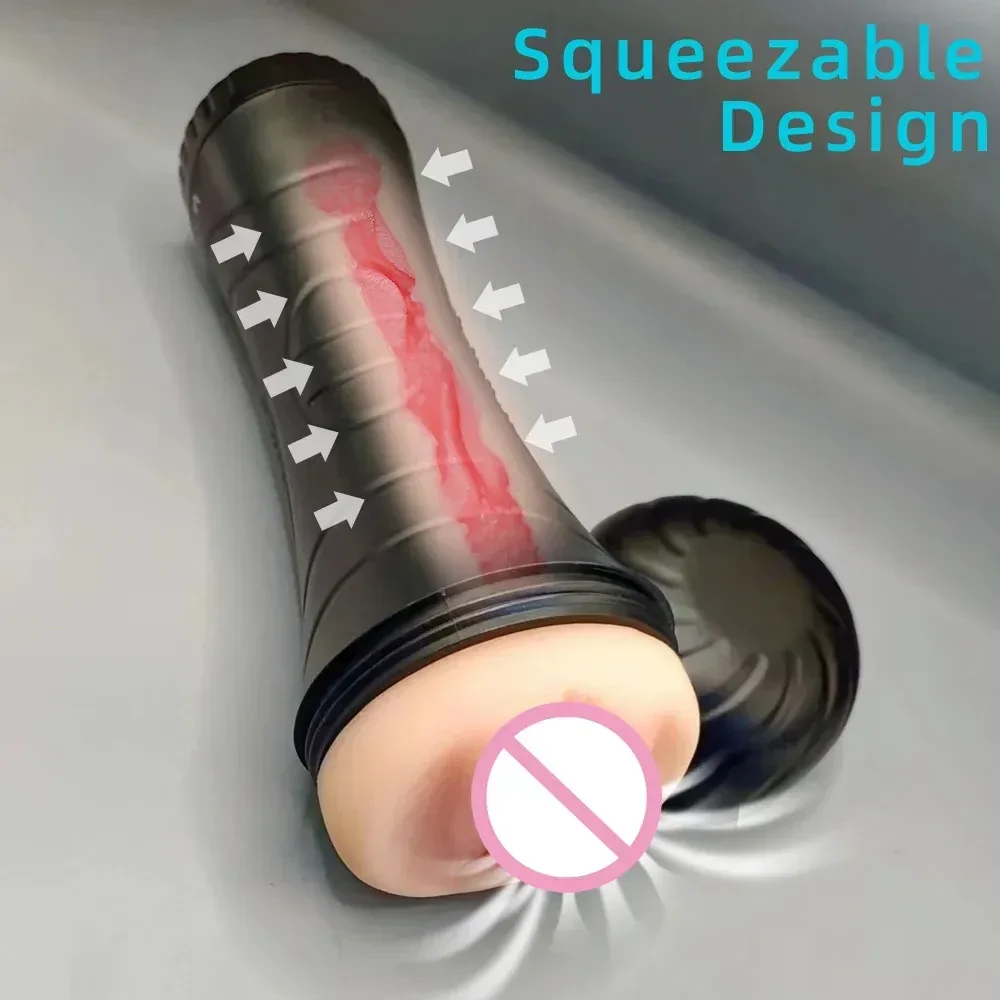 masturbador masculino tamano perfecto realista