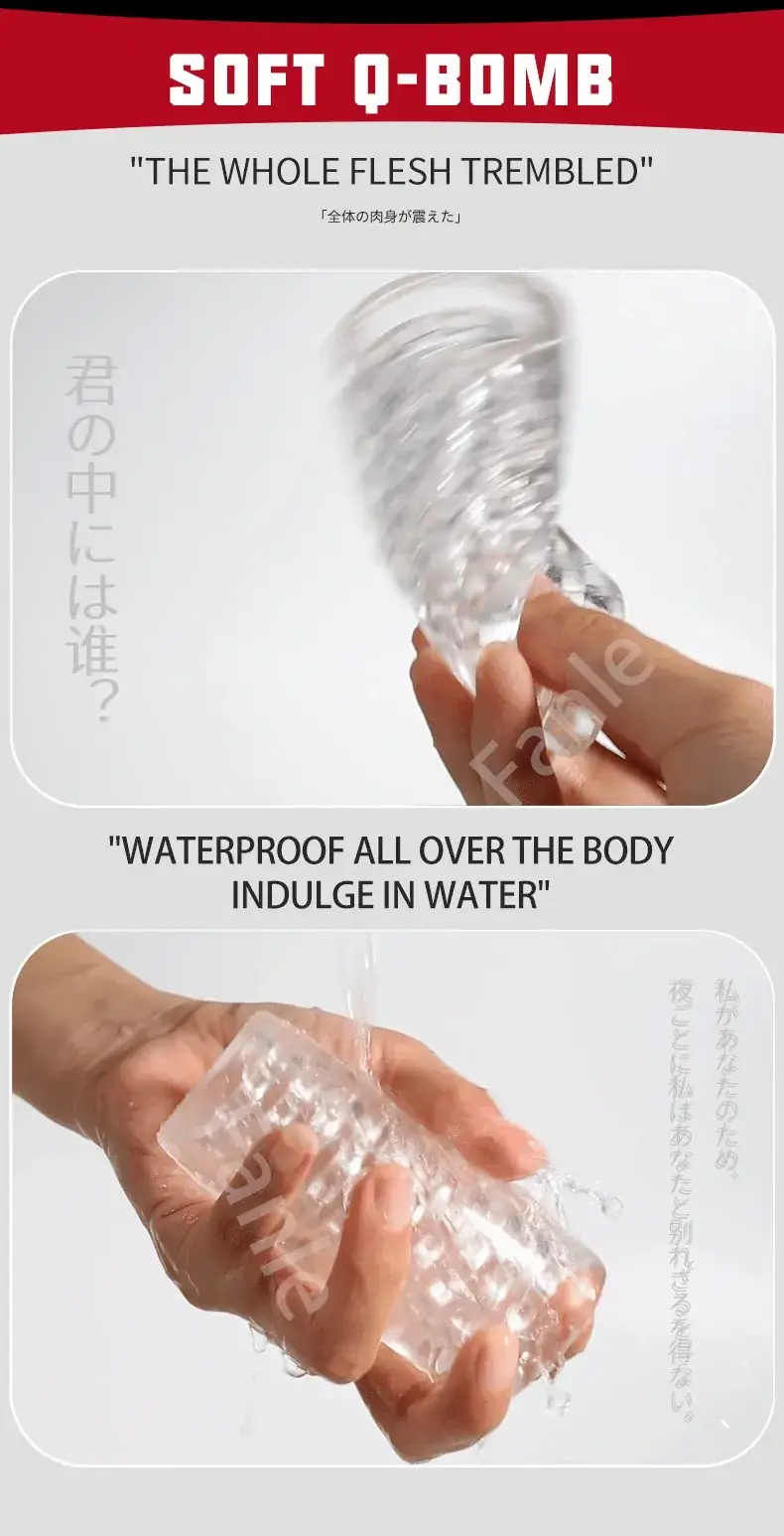 masturbador masculino tpe resistente al agua