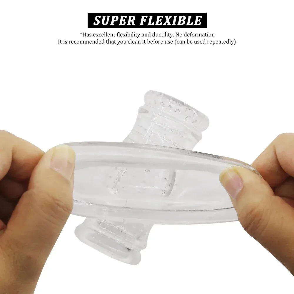 masturbador masculino varita silicona