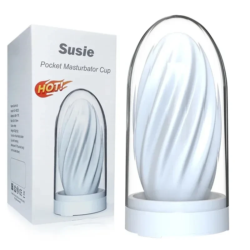 masturbador realista con textura tpe