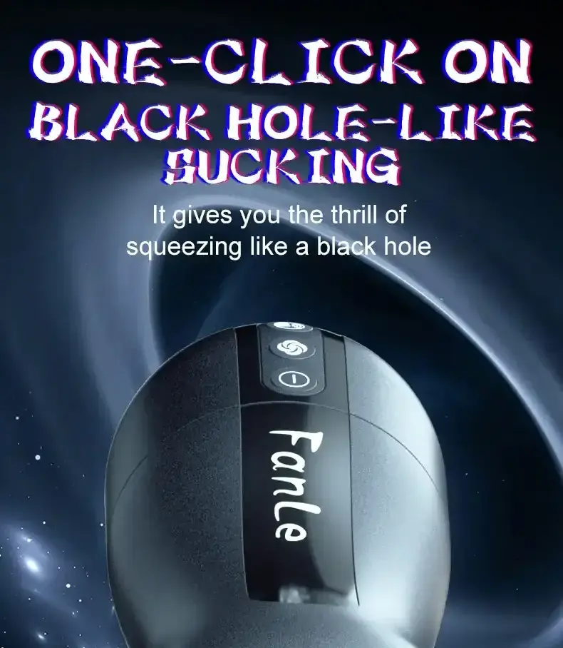 masturbador recargable con control de succion