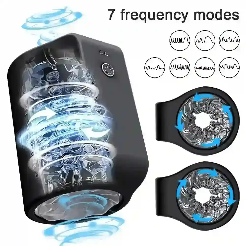 masturbador reutilizable con textura realista