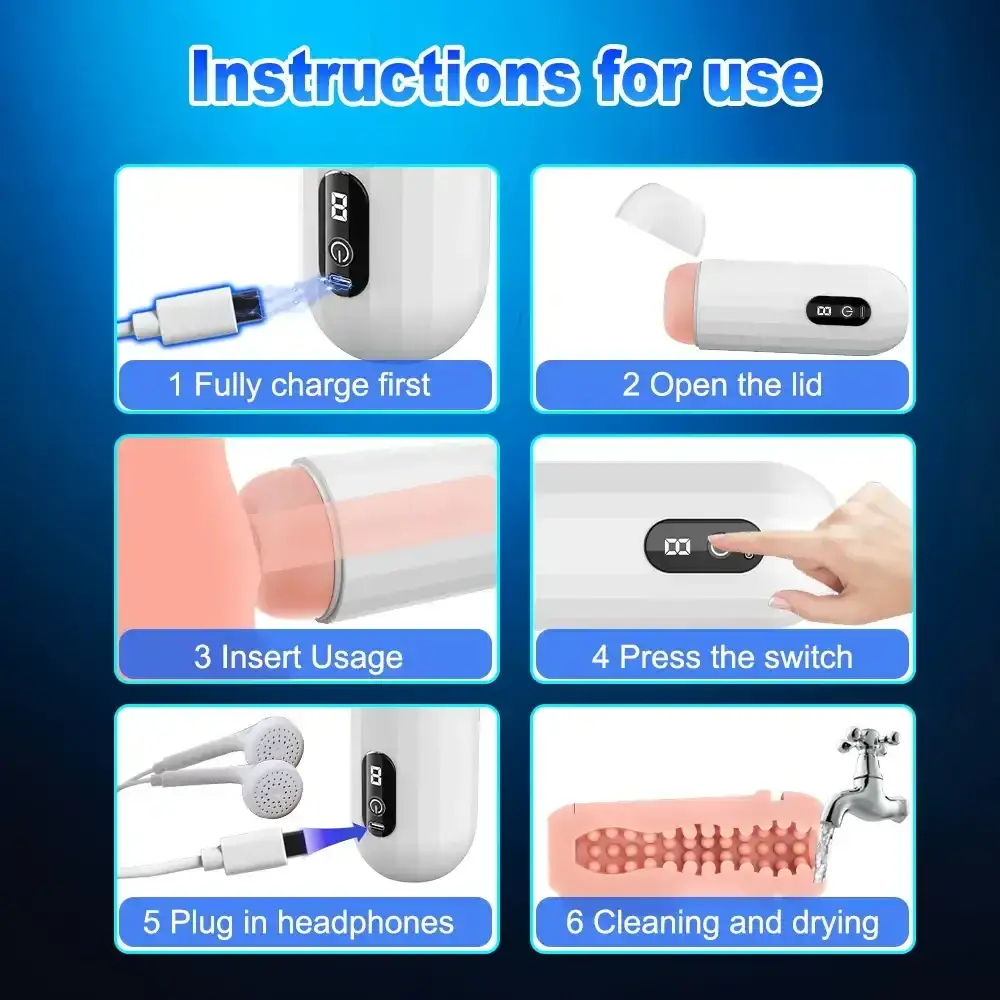 masturbador succionador automatico hombre