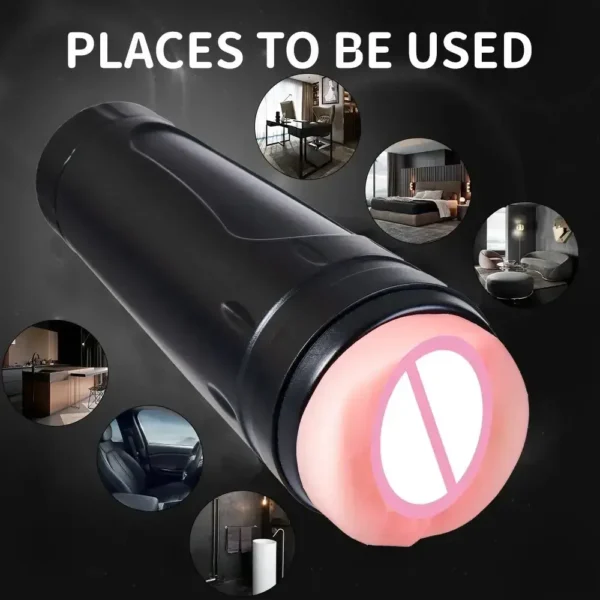 masturbador tpe con diseño realista