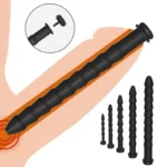 masturbador uretral silicona suave flexible 1