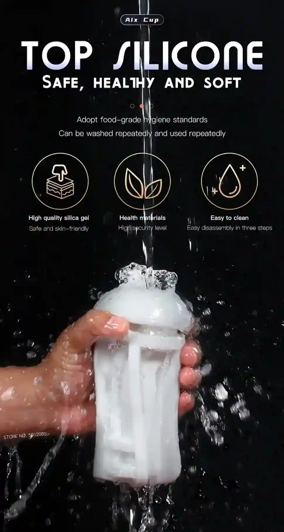 masturbador vibratorio con succion para hombre 1