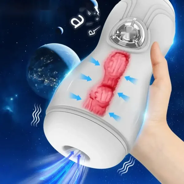 masturbador vibratorio silencioso para hombre