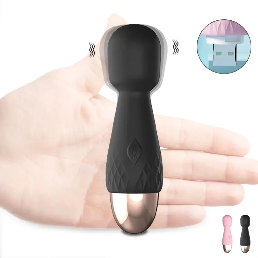 mini varita de silicona hipoalergenica