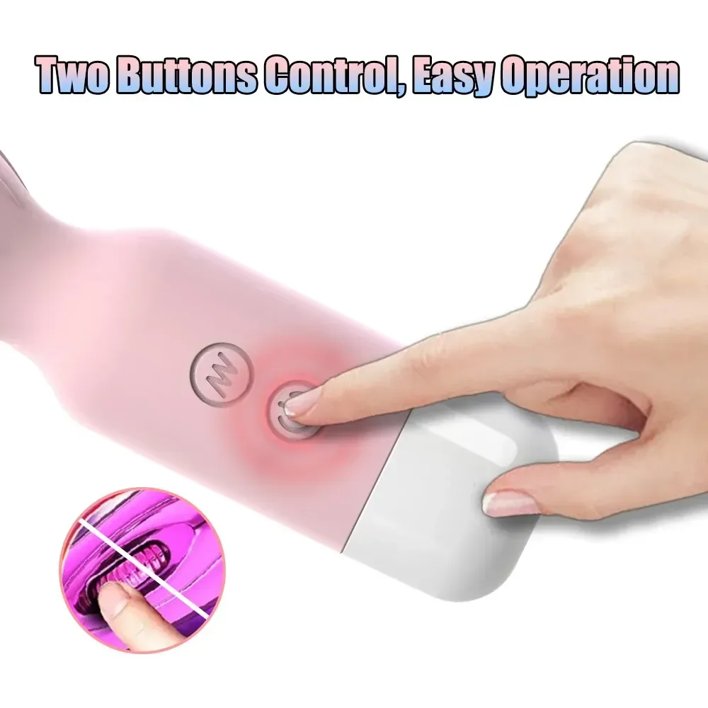mini vibrador de dedo recargable