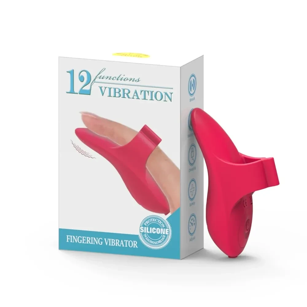 mini vibrador dedo control inteligente