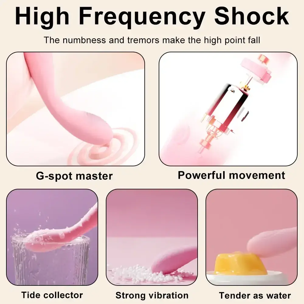 mini vibrador punto g de silicona