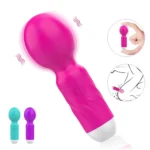 mini vibrador silicona ergonomico discreto