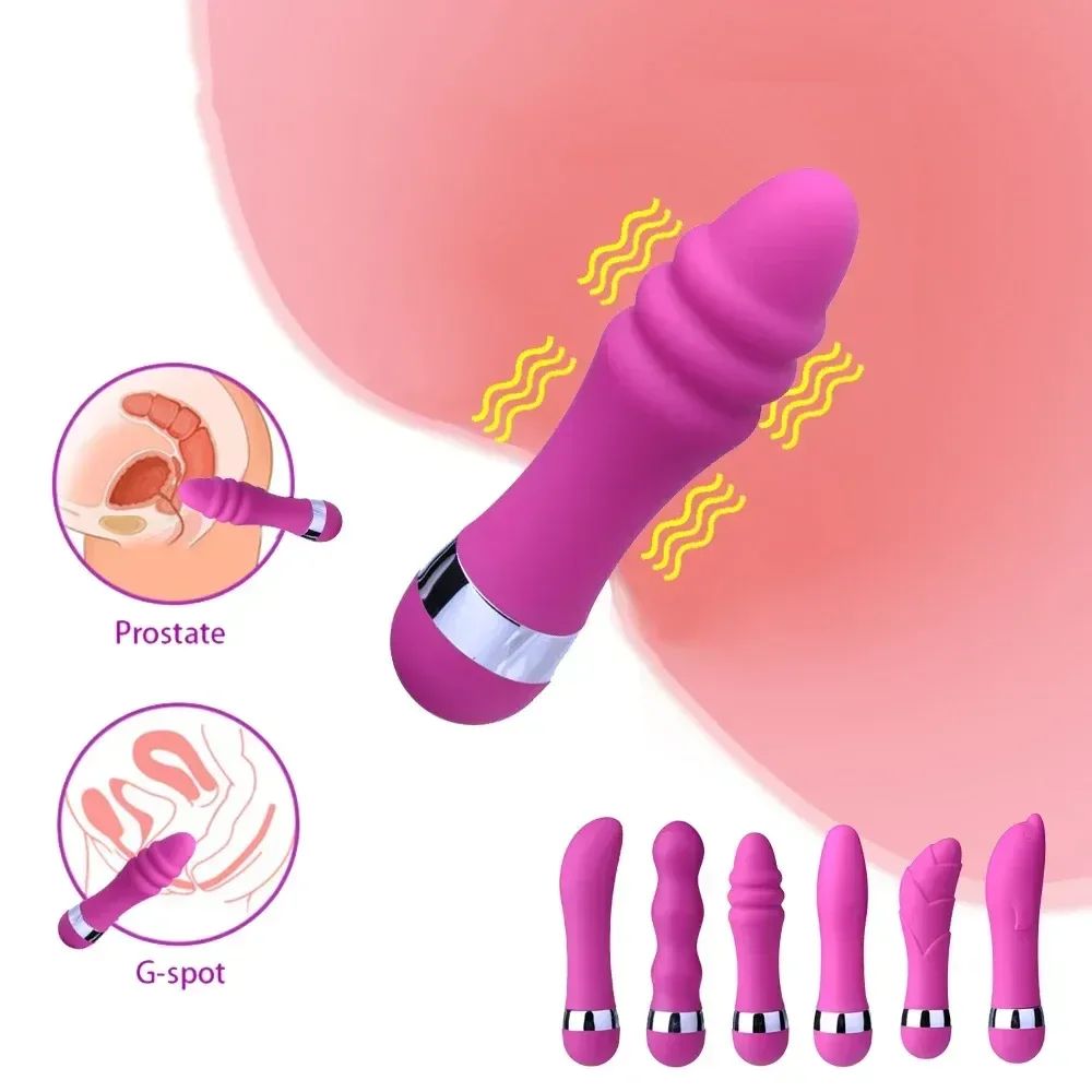 mini vibrador silicona suave recargable