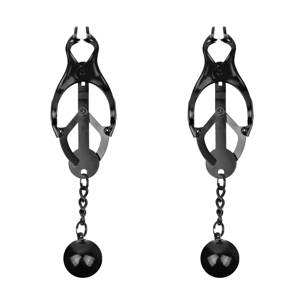 pinzas con cadena de metal para pezones