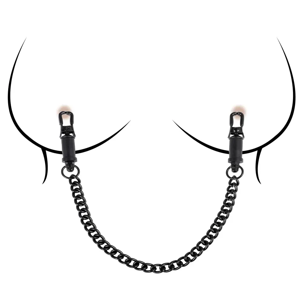 pinzas metalicas con goma para pezones