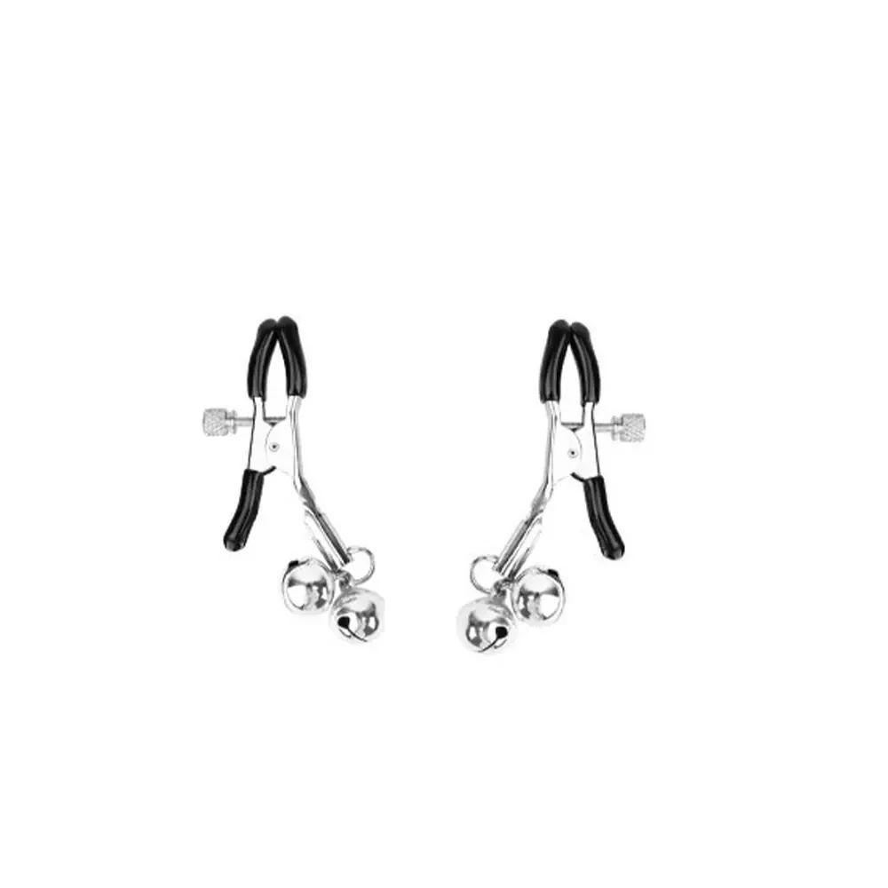 pinzas pezones ajustables metal y silicona