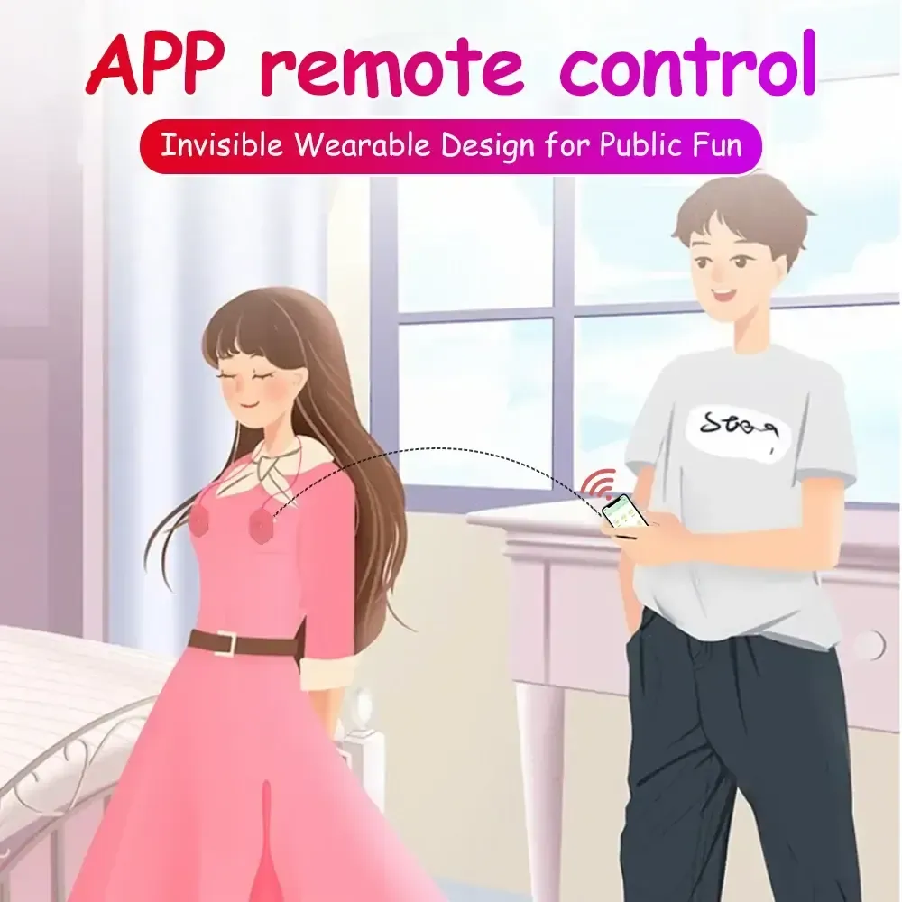 pinzas pezones control remoto via app