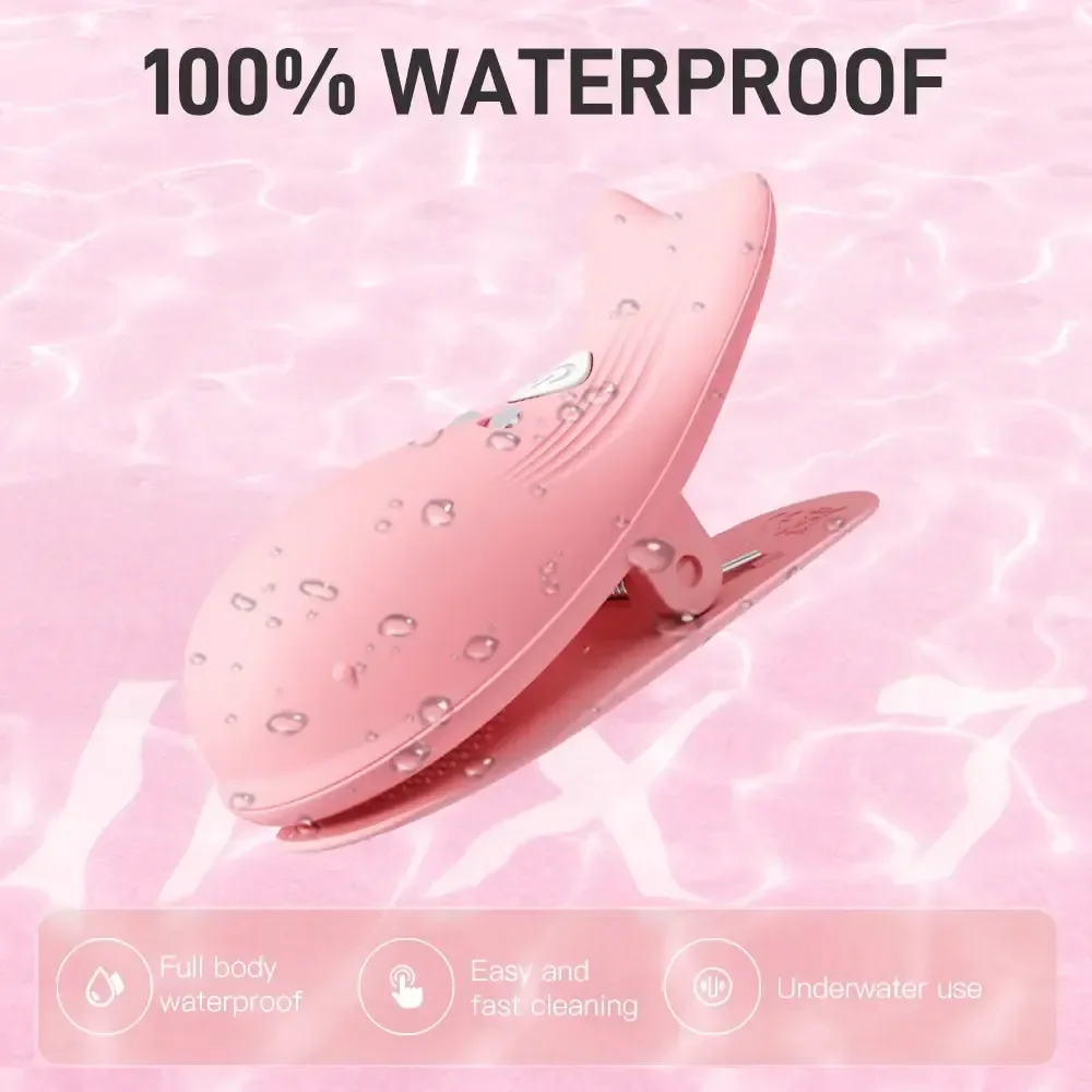 pinzas vibratorias para pezones inalambricas