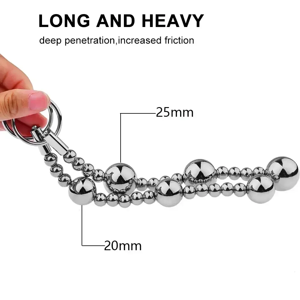 plug anal acero inoxidable con anillo