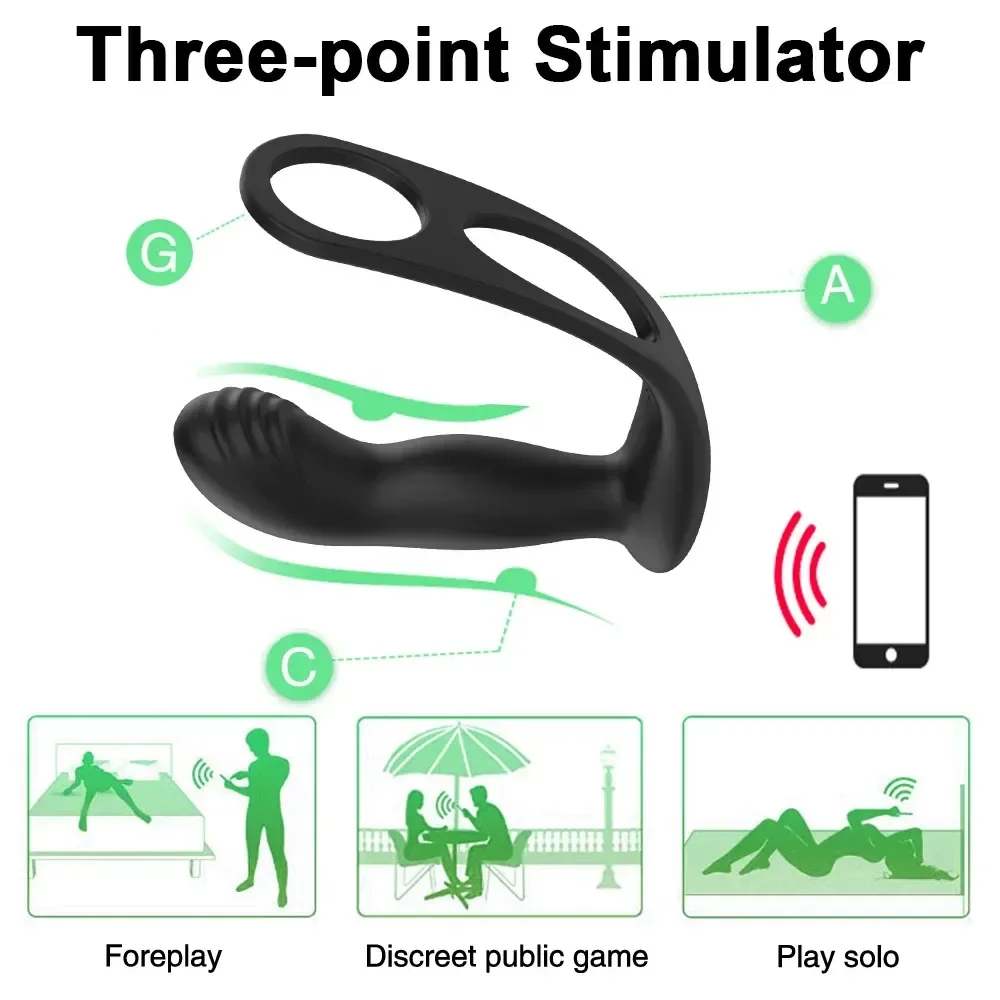 plug anal bluetooth estimulacion prostatica