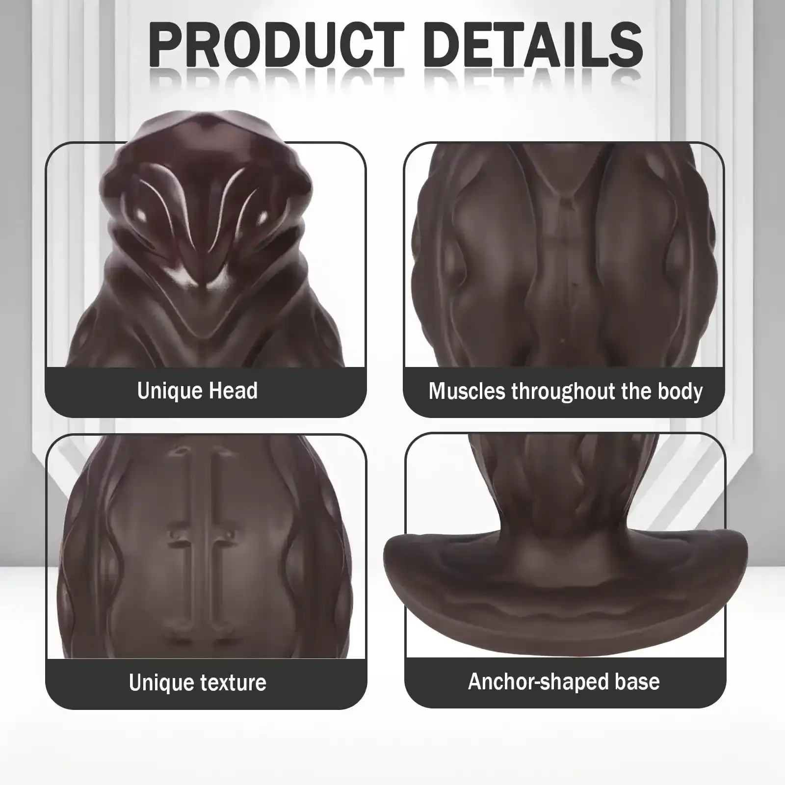 plug anal con base ancha segura