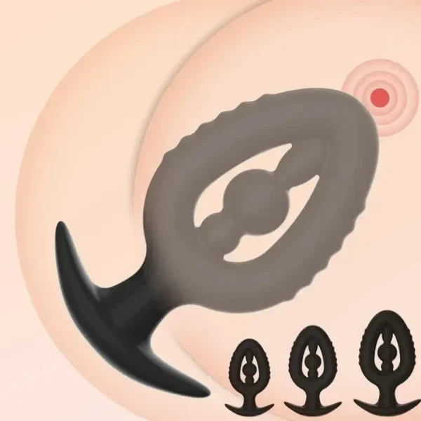 plug anal con cuentas erótico