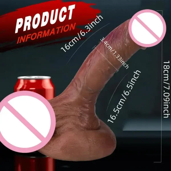 plug anal con dildo de silicona