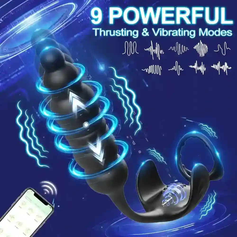 plug anal con estimulación perineal