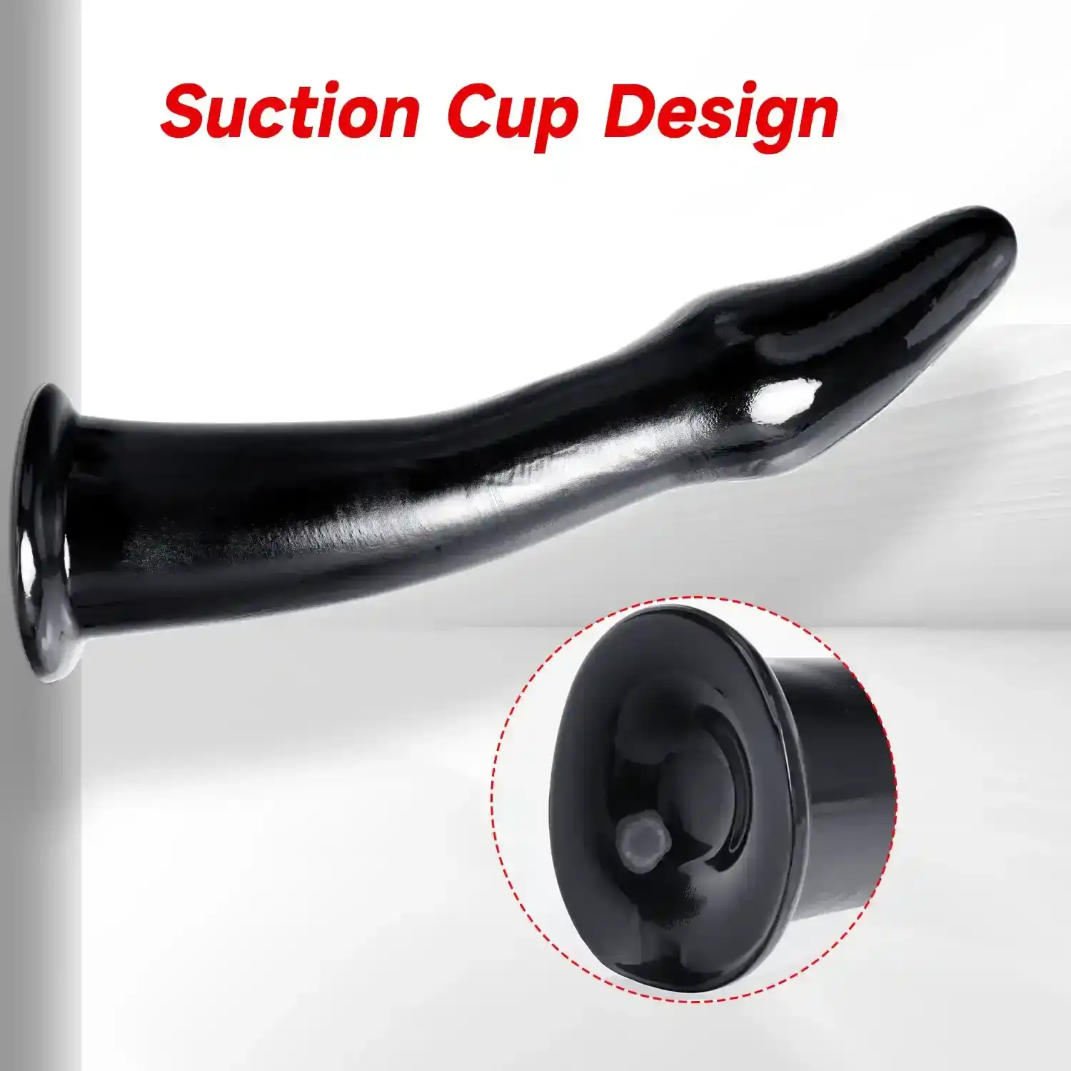 plug anal con forma de dildo 1