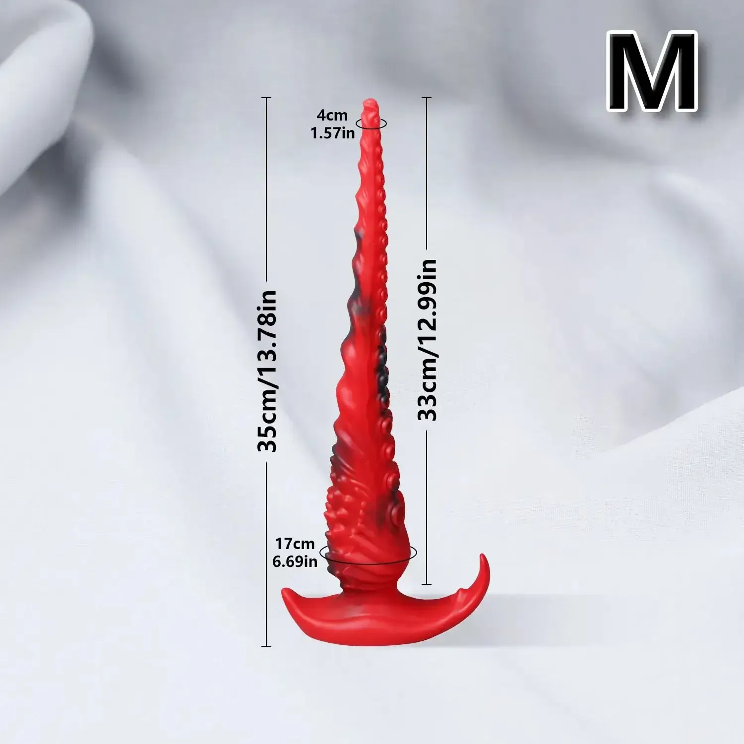 plug anal con textura estimulante