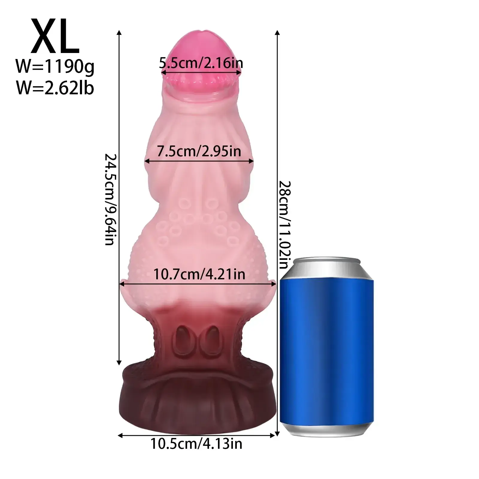 plug anal con textura fantasy