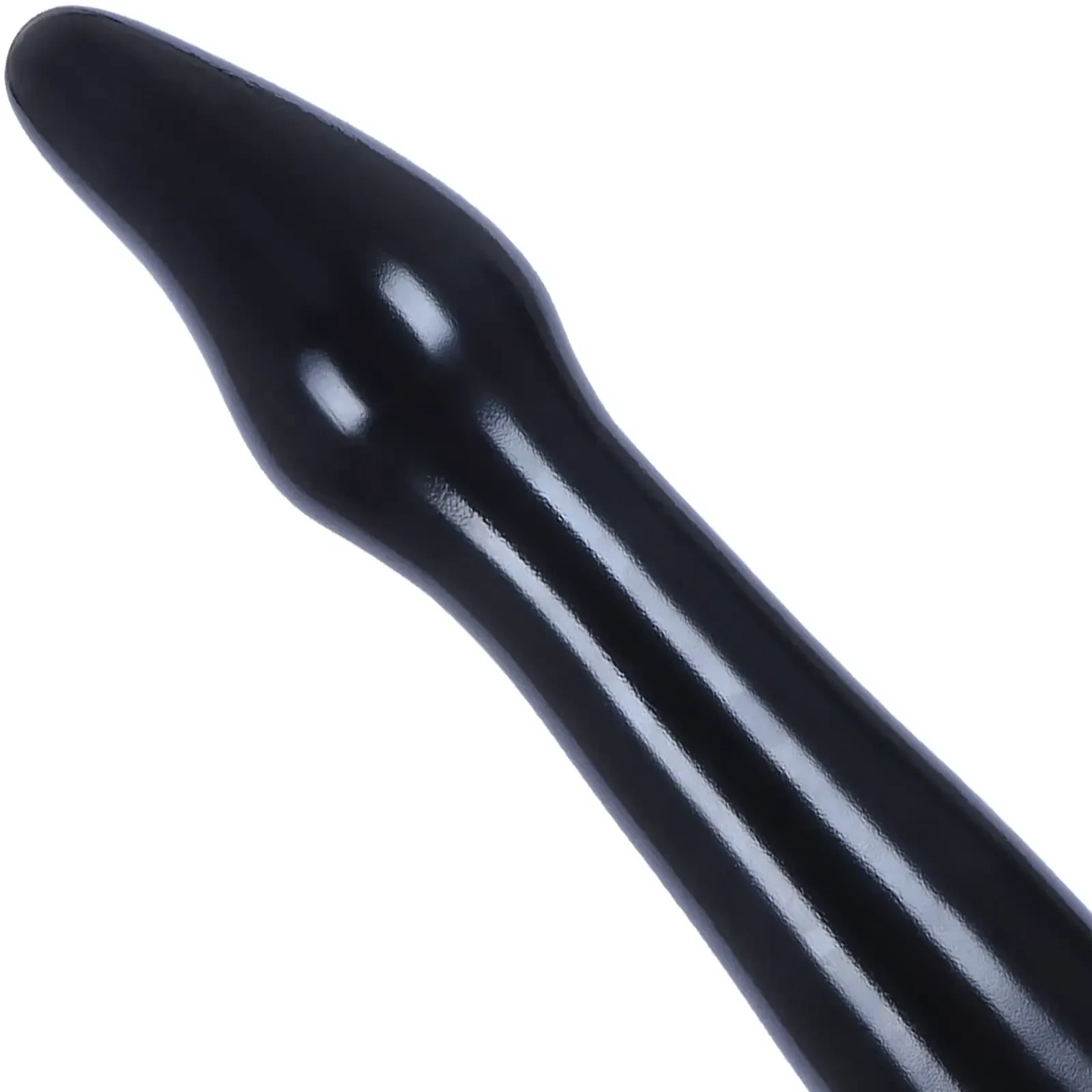 plug anal con ventosa pvc negro