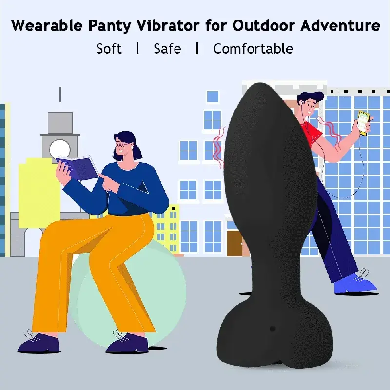 plug anal con vibracion para mujer