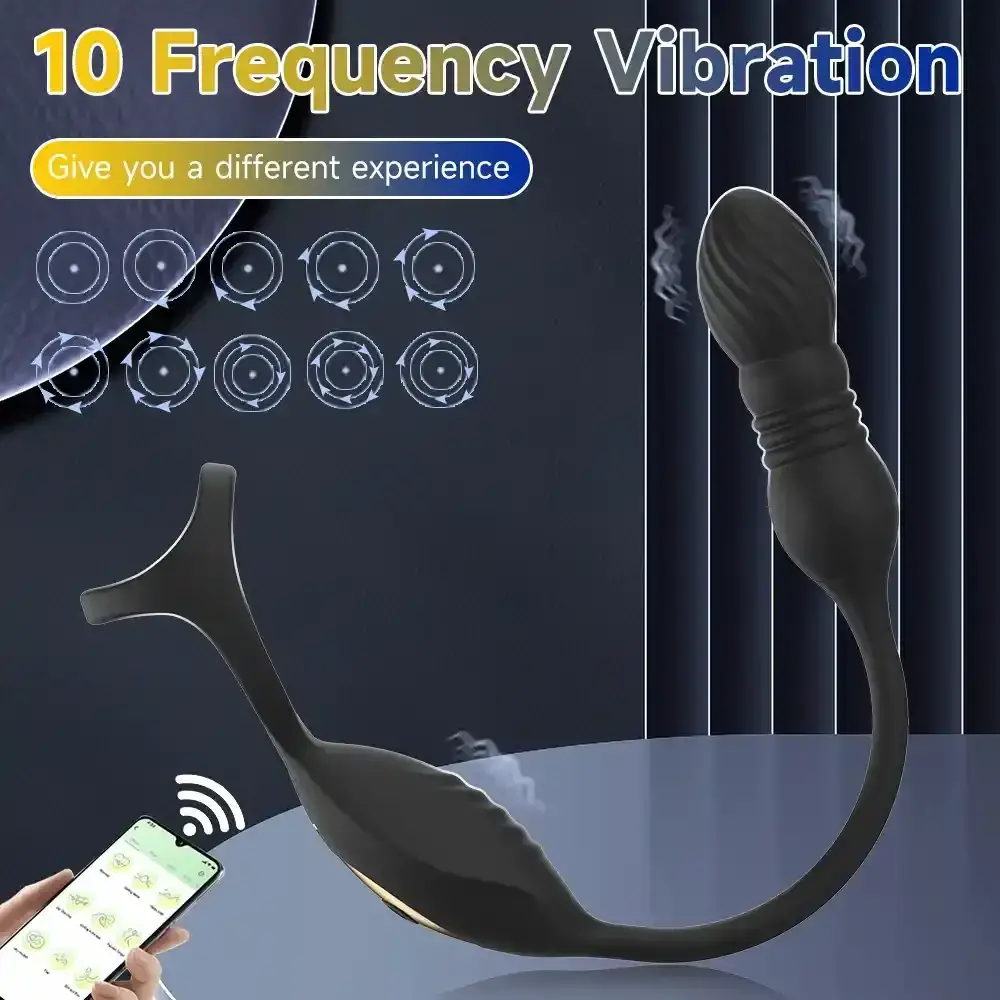 plug anal con vibracion prostatica