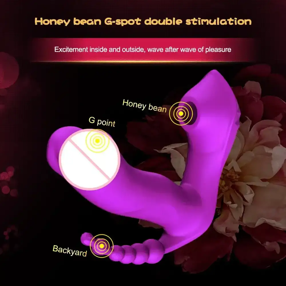 plug anal con vibracion y control 1