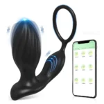plug anal de silicona con control app